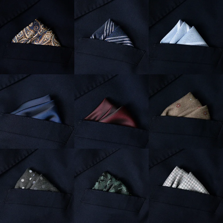 Pocket Square Set - 2 Buah Sapu Tangan Saku Setelan