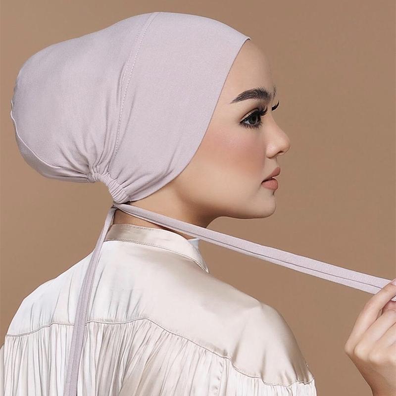 Head Wrap Turban - Topi Turban Muslim Modal Lembut Baru,