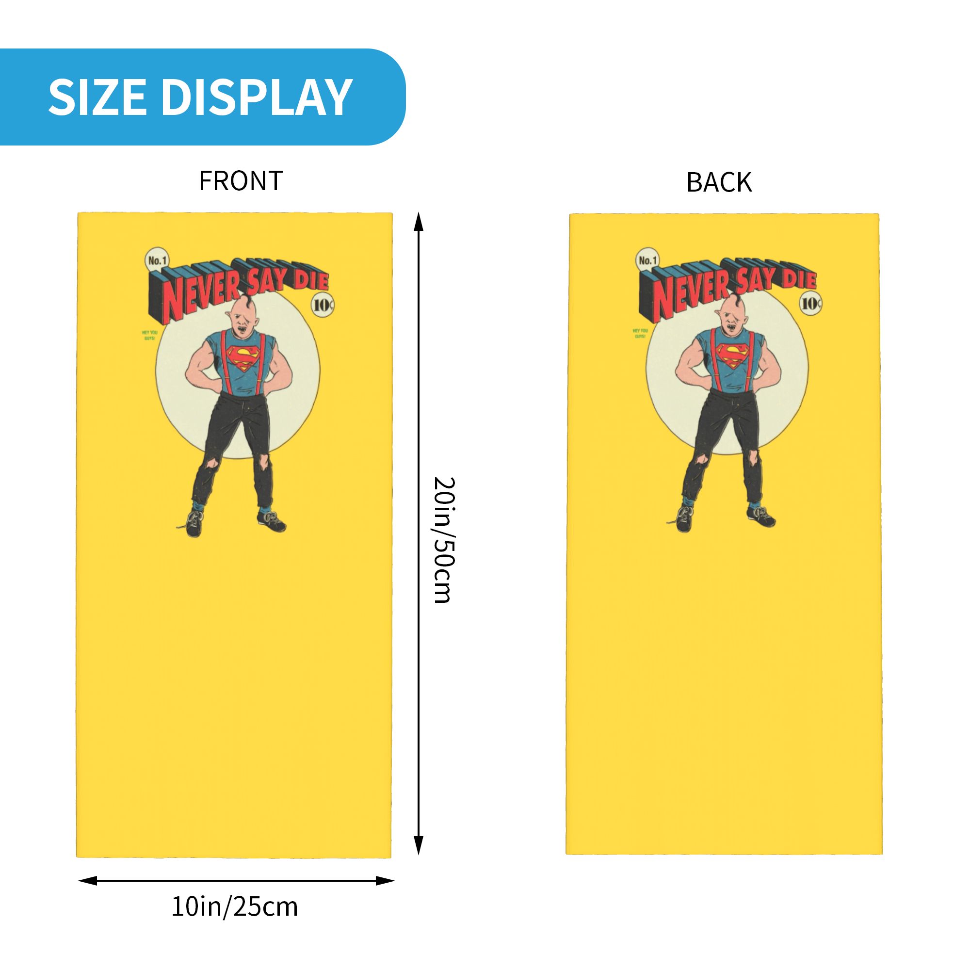 Custom The Goonies Never Say D - Neck Warmer Tube ulasan dan harga