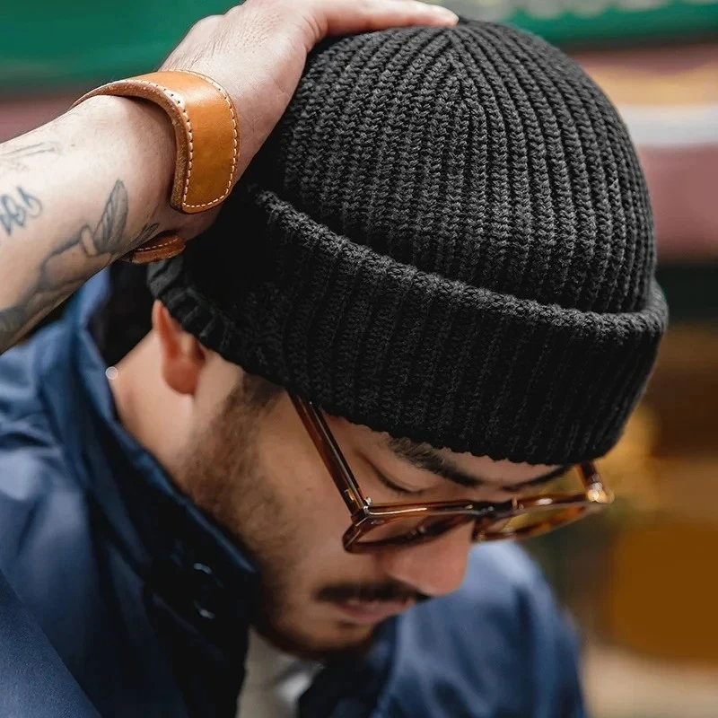 Topi Beanie Skullies Musim Din - Muffler Men Wool ulasan dan harga