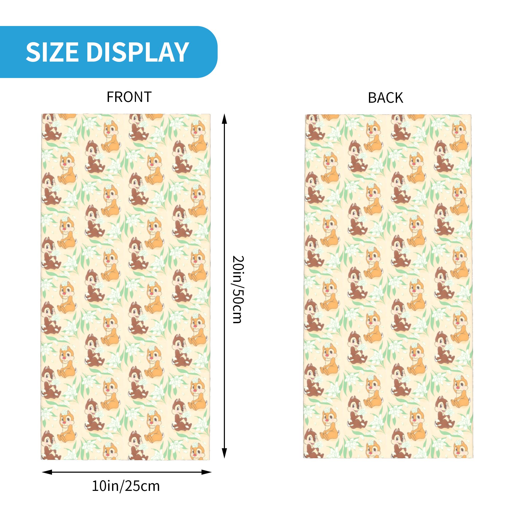 Bandana C-Chip Dan D-Dale Lucu - Neck Warmer Tube ulasan dan harga