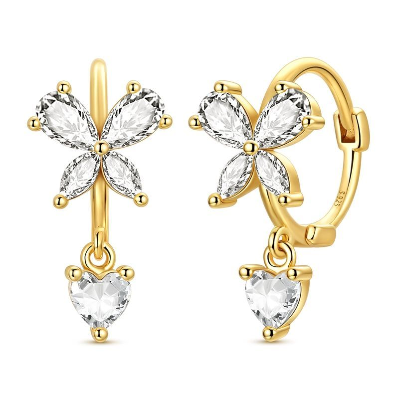 Anting-anting gelang berbahan  - Tie Clip Silver ulasan dan harga